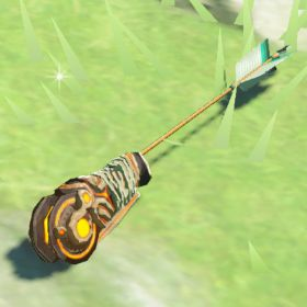 A picture of a ancient arrow from BoTW.