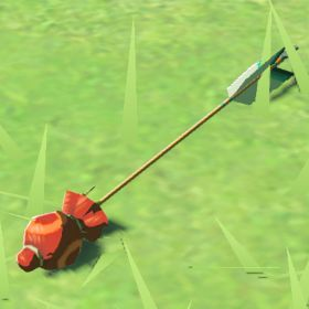 A picture of a bomb arrow from BoTW.