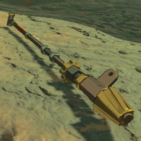 A picture of a drillshaft from BoTW.
