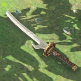 A picture of a eightfold blade from BoTW.