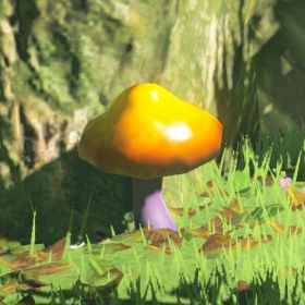 A picture of a endura shroom from BoTW.