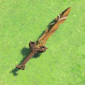 A picture of a forest dweller's sword from BoTW.