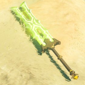 A picture of a great thunderblade from BoTW.