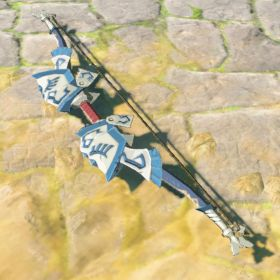 A picture of a knight's bow from BoTW.