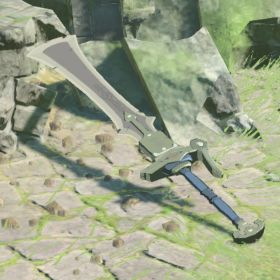 A picture of a knight's claymore from BoTW.