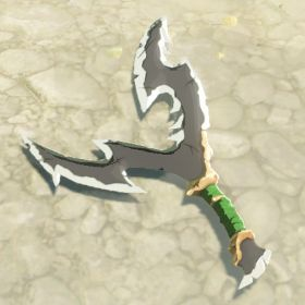 A picture of a lizal forked boomerang from BoTW.