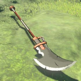 A picture of a lynel spear from BoTW.