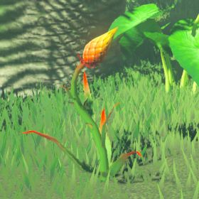 A picture of a mighty thistle from BoTW.