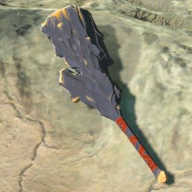 A picture of a moblin club from BoTW.