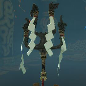 A picture of a one-hit obliterator from BoTW.