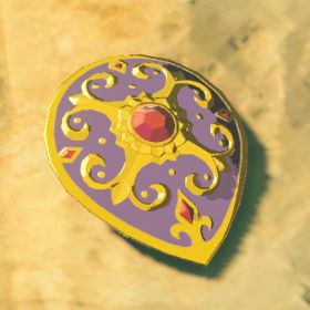 A picture of a radiant shield from BoTW.