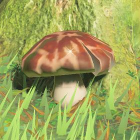 A picture of a razorshroom from BoTW.