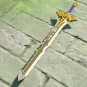 A picture of a royal broadsword from BoTW.