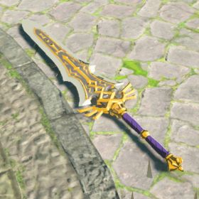 A picture of a royal claymore from BoTW.