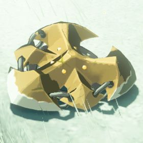 A picture of a savage lynel shield from BoTW.