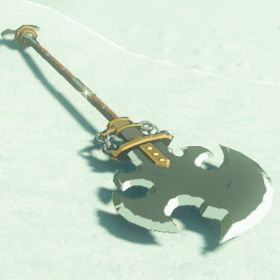 A picture of a savage lynel spear from BoTW.