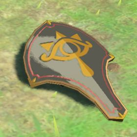 A picture of a shield of the mind's eye from BoTW.
