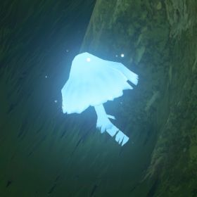 A picture of a silent shroom from BoTW.