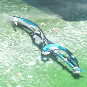 A picture of a silver longsword from BoTW.