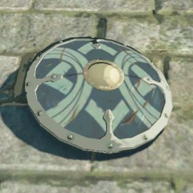 A picture of a soldier's shield from BoTW.