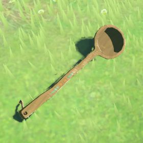A picture of a soup ladle from BoTW.