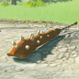 A picture of a spiked boko bat from BoTW.