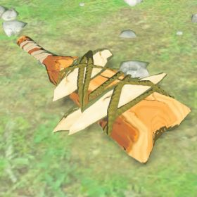 A picture of a spiked boko club from BoTW.