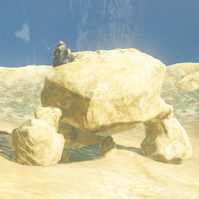 stone talus (rare)