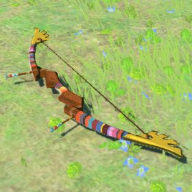 A picture of a swallow bow from BoTW.