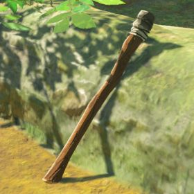 A picture of a torch from BoTW.