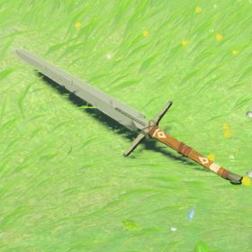 A picture of a traveler's claymore from BoTW.