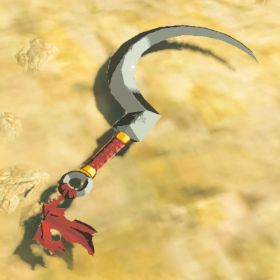 A picture of a vicious sickle from BoTW.