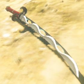 A picture of a windcleaver from BoTW.