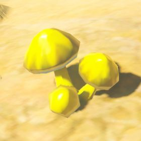 A picture of a zapshroom from BoTW.